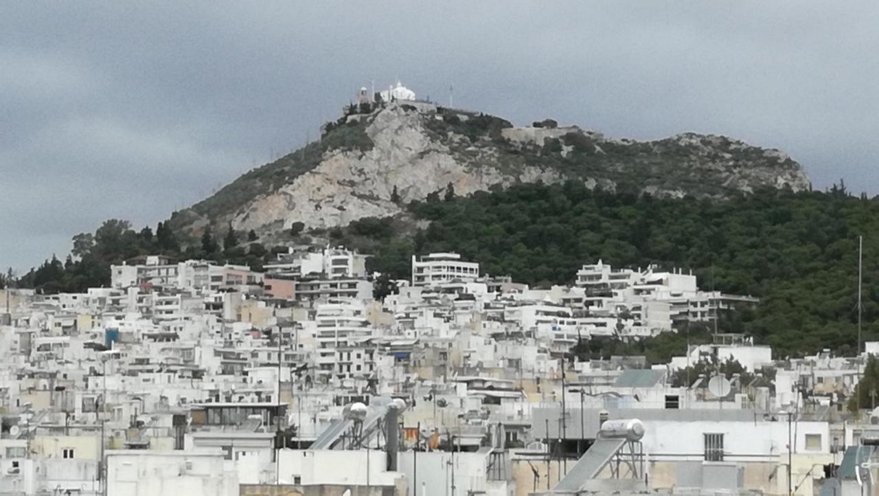 Top Floor Studio Near Metro&View&200Mbps Athen Exterior foto